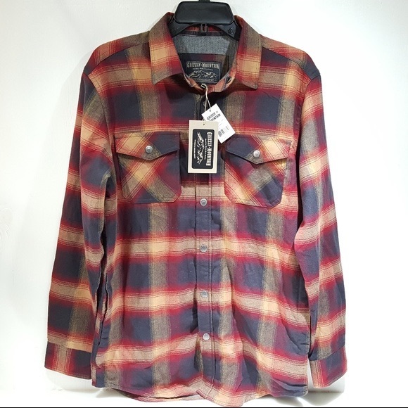 Grizzly Mountain Mens Flannel Xlt 